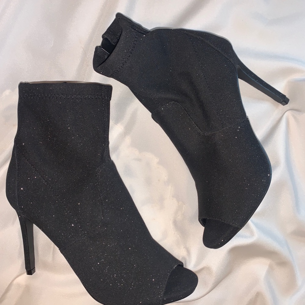 open toed heels